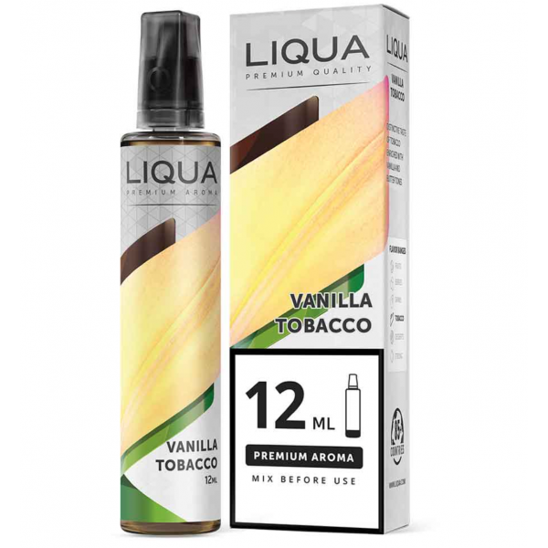 Liqua Vanilla Tobacco 12ml/60ml Bottle flavor
